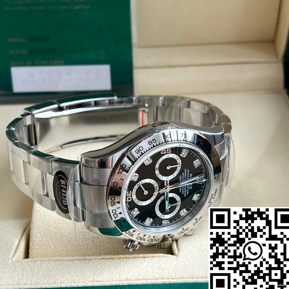 Factory Dial Black M116509-0055 Daytona Rolex BT 0505